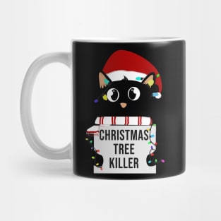 Cute christmas tree killer Mug